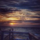 Der Blick zum Strand auf Sylt 