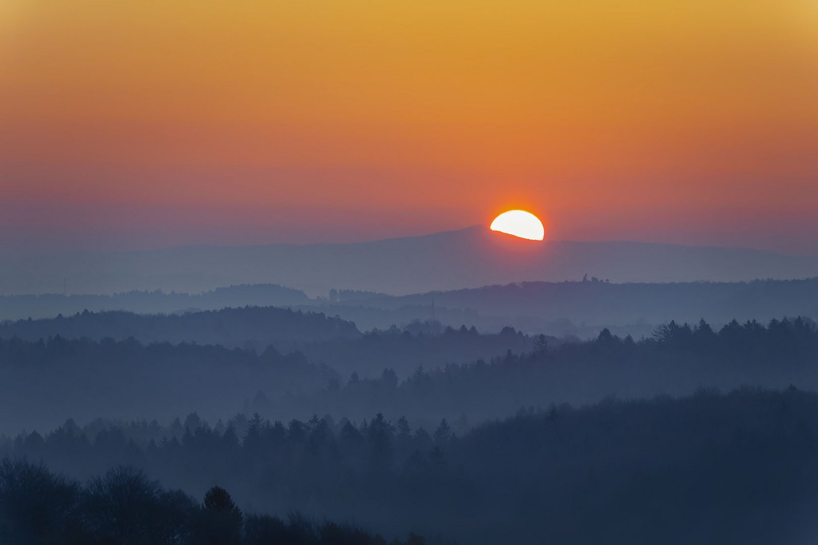 Der Blick zur Hohen Acht