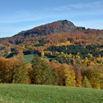 der Blick zur Milseburg 835m