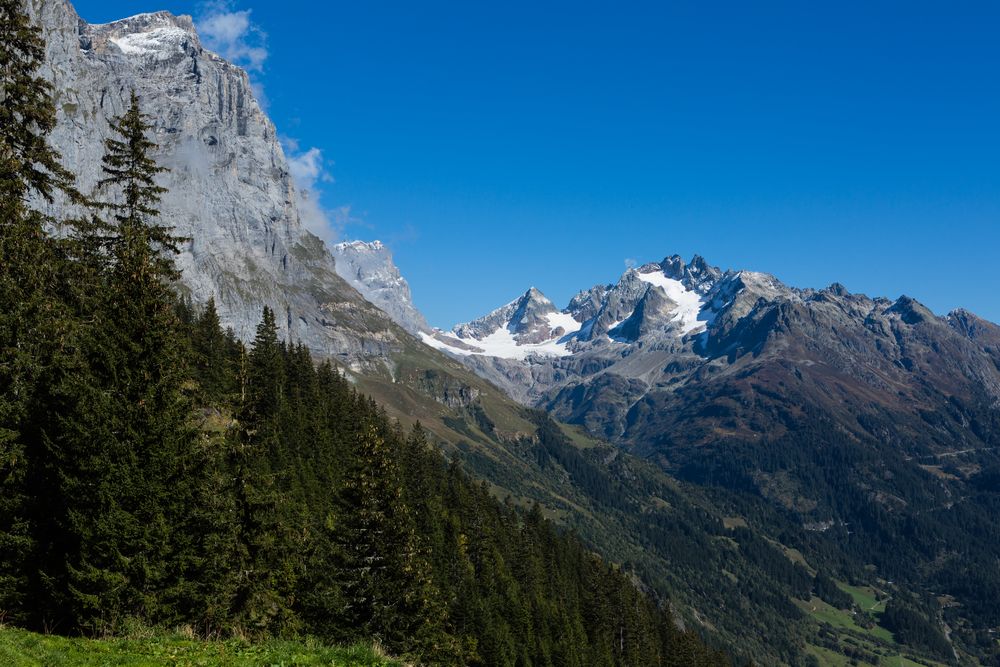 Der Blick zurück auf unsere Höhenwanderung