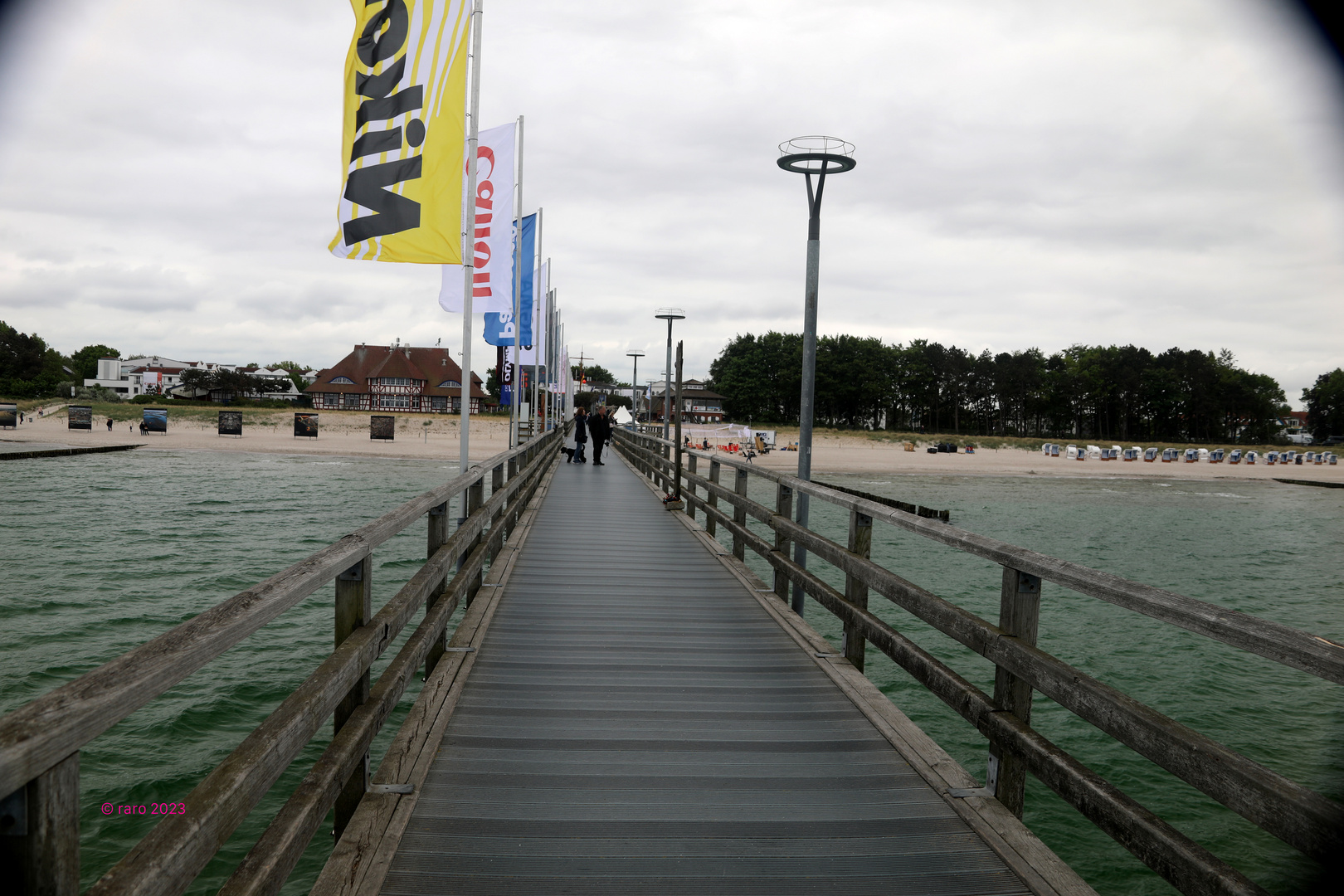 Der Blick zurück ( Zingst )