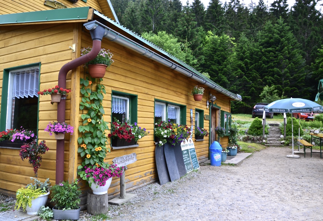 Der Blumenschmuck am Gasthaus "Seehäusl"…