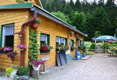 Der Blumenschmuck am Gasthaus "Seehäusl"…