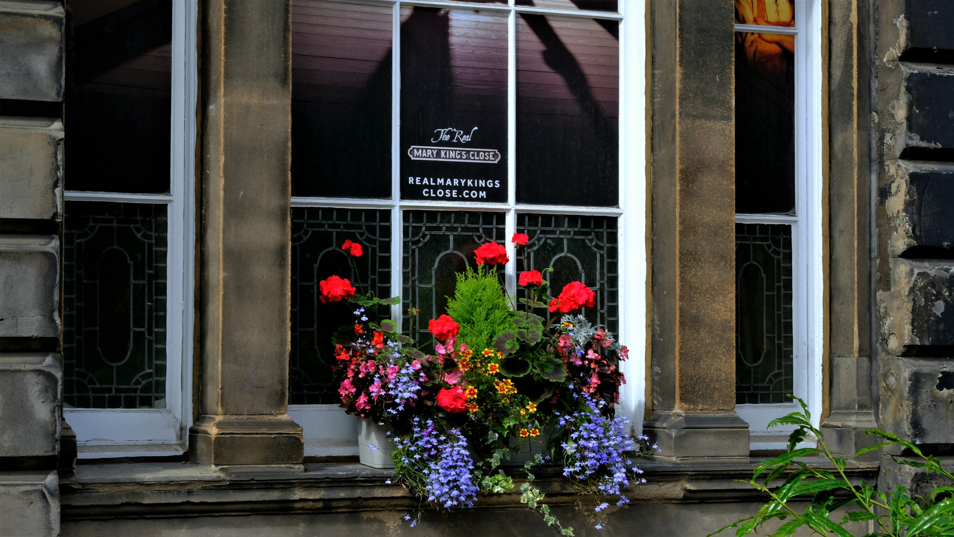 Der Blumenschmuck muß stimmen