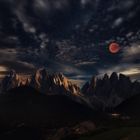 Der Blutmond... ein Spektakel in den Alpen