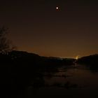 Der Blutmond über dem Ruhrtal