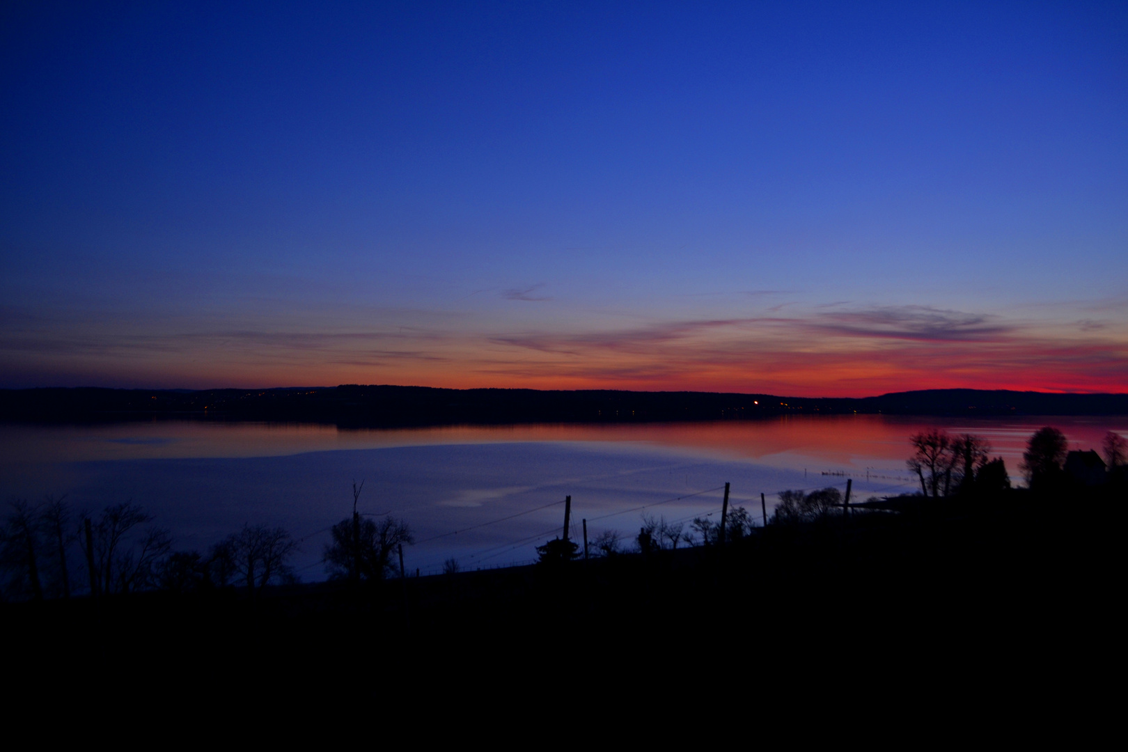 der Bodensee am Abend