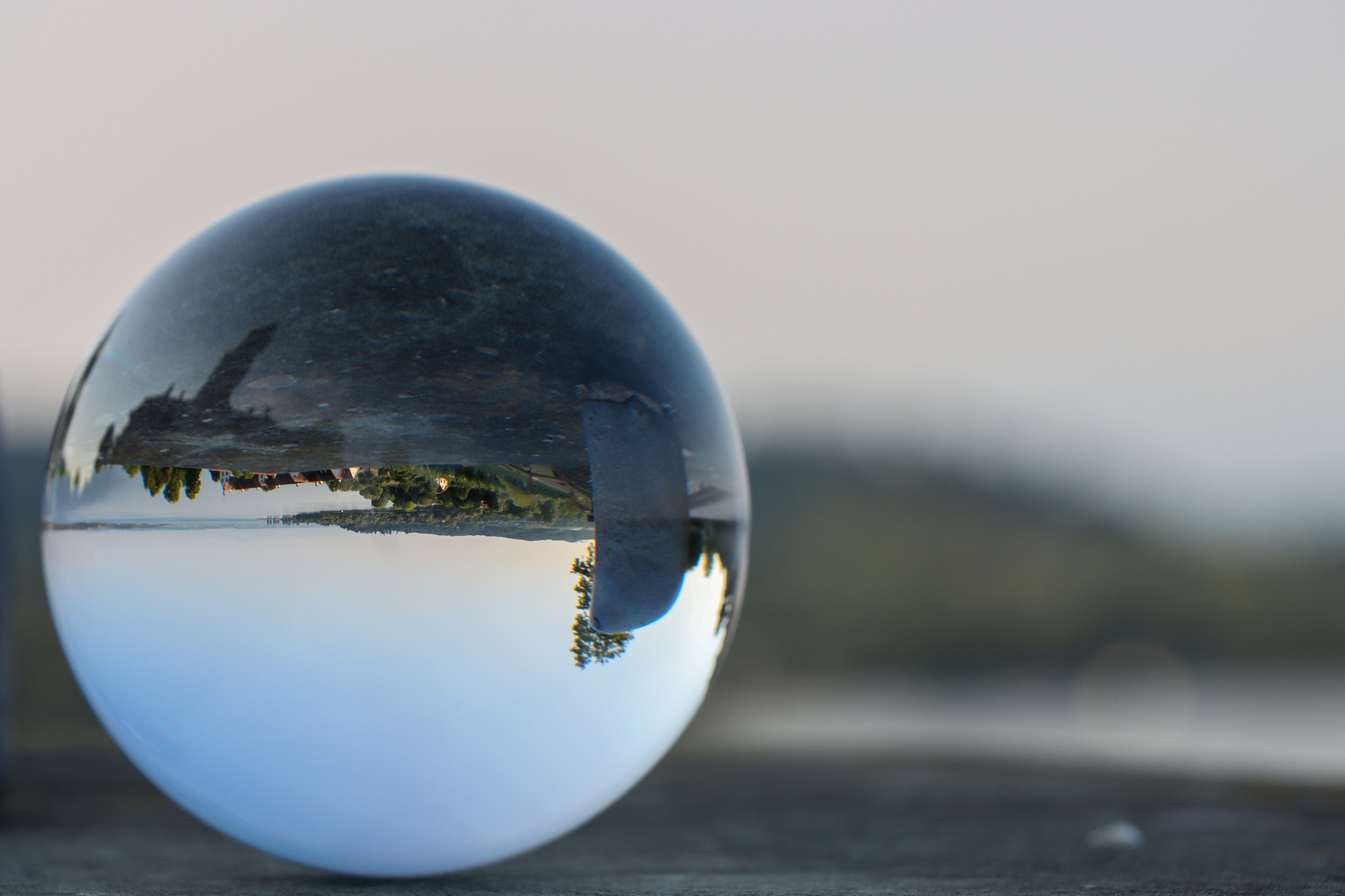 Der Bodensee im lensball...