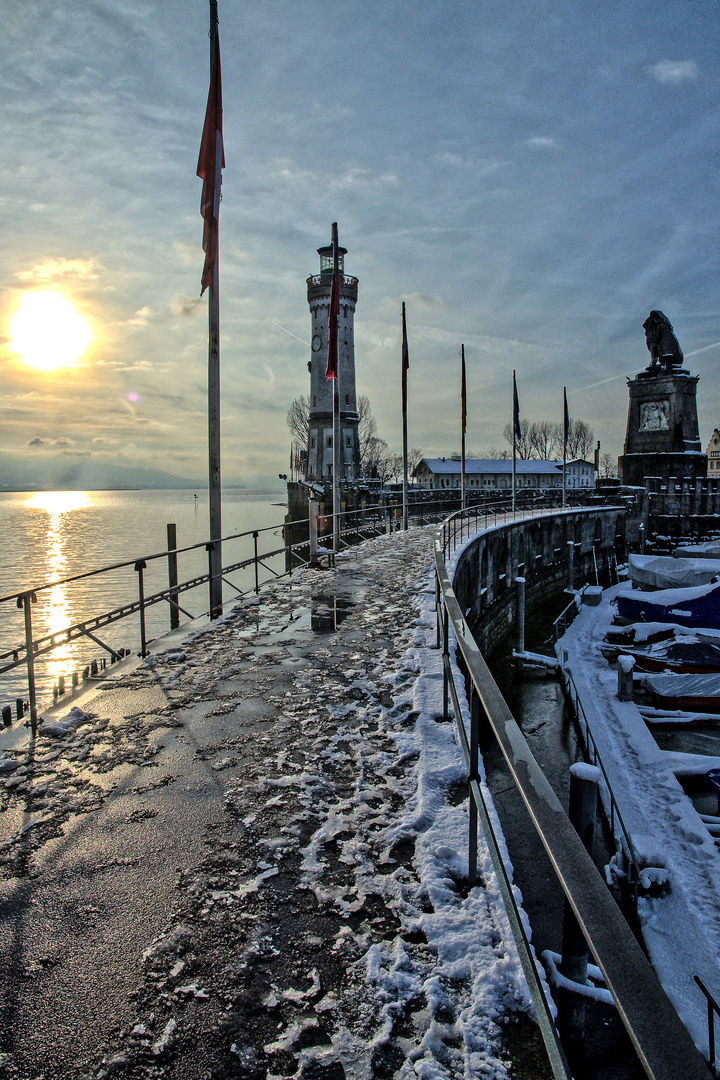 Der Bodensee im Winter (3)