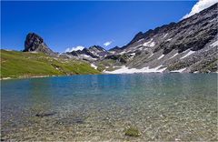 der Bödensee bei der Neuen Reichenbergerhütte