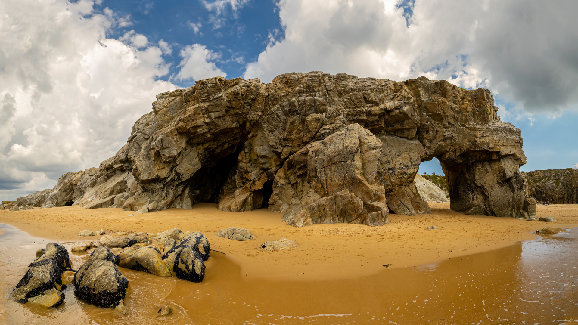 Der Bogen von Port Blanc (Arche de Port Blanc),