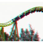 Der ,,Boomerang'' in Geiselwind #2 in 3D (Rot/Cyan)