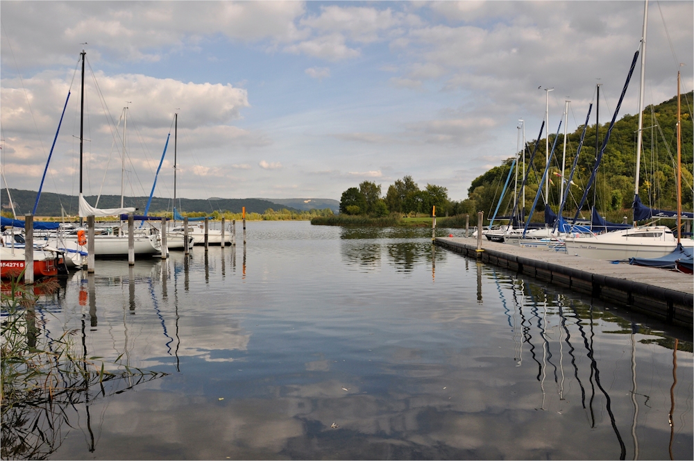 der Bootshafen....