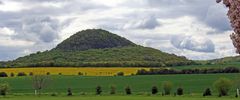 Der Borek bei Velemin im Böhmischen Mittelgebirge der...