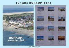 Der Borkumkalender 2021 ist gerade erschienen