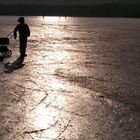 Der Bostalsee im Winter