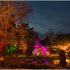 der Botanische Garten in bunt