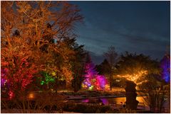 der Botanische Garten in bunt