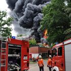 Der Brand bricht aus