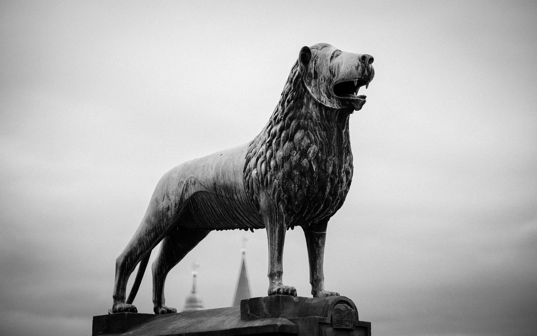 Der braunschweiger Löwe wacht über Goslar ;-)