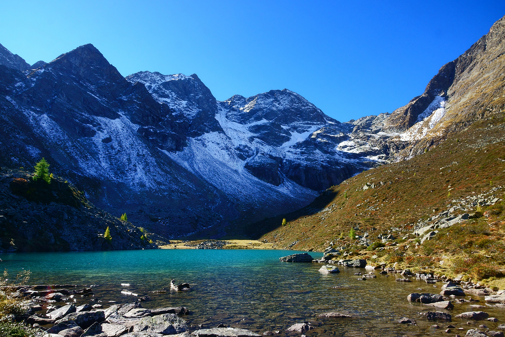 der Brechsee am Kaunergrat