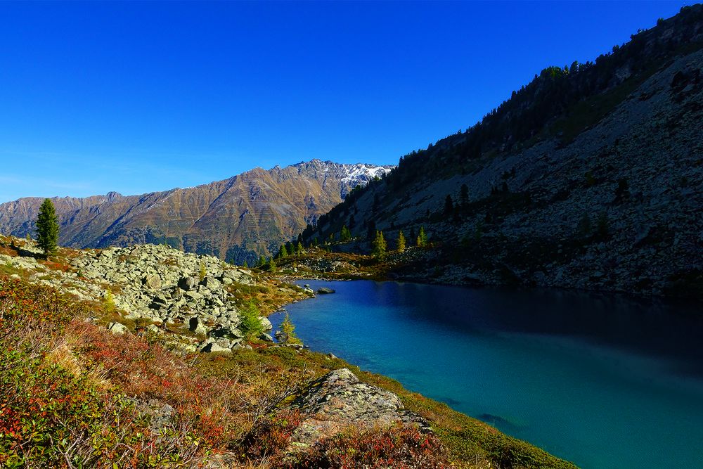 der Brechsee Bereich Kaunergrat