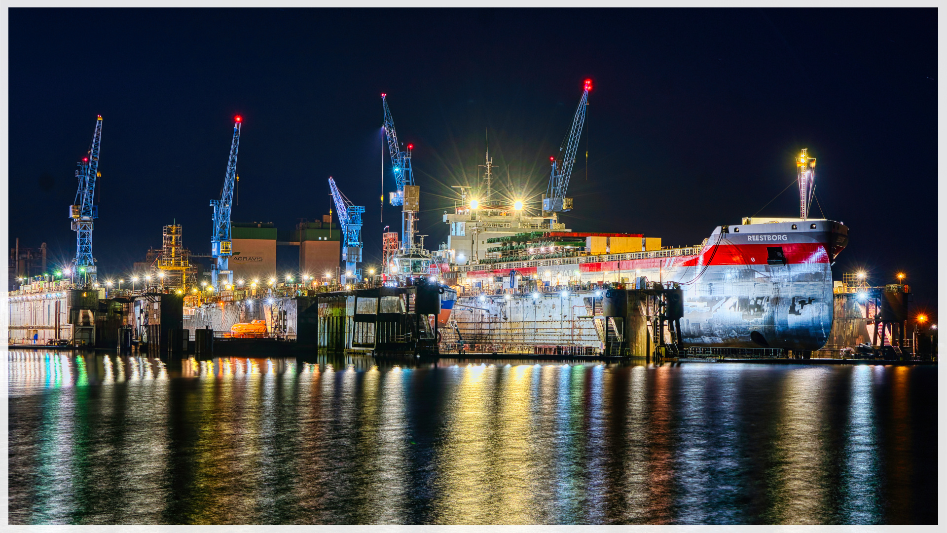 der BREDO Dockbetrieb im F-Hafen