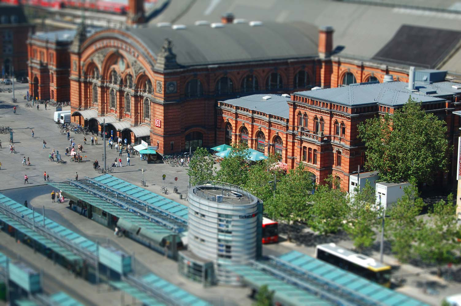 Der Bremer Hauptbahnhof