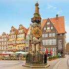 Der Bremer Roland auf dem Markplatz