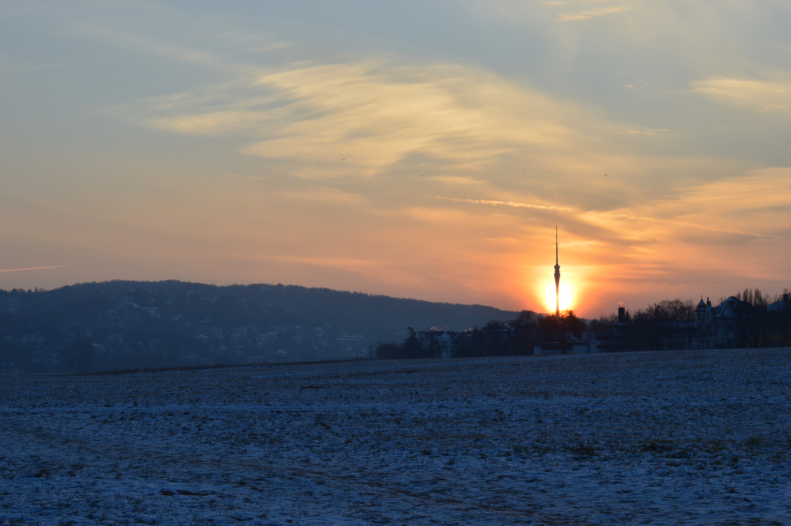 Der brennende Fernsehturm