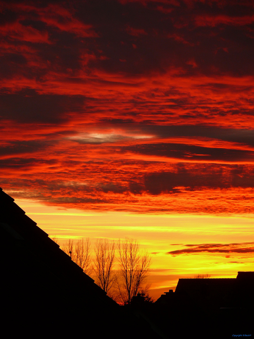 Der brennende Himmel