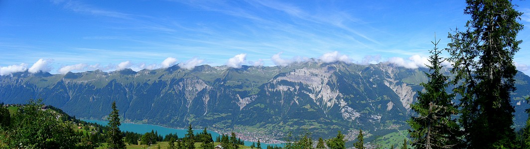 Der Brienzer See von der Axalp aus...