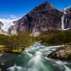 Der Briksdalsbreen in Norwegen