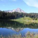 der Bristen vom Golzernsee aus gesehen