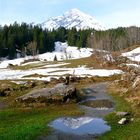 Der Bristenstock im Spiegelbild, Golzern