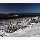 der Brocken " der höchste Berg Norddeutschlands, mit Blick zum Torfhaus "