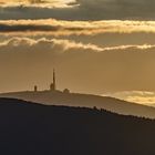 Der Brocken im Abendlicht