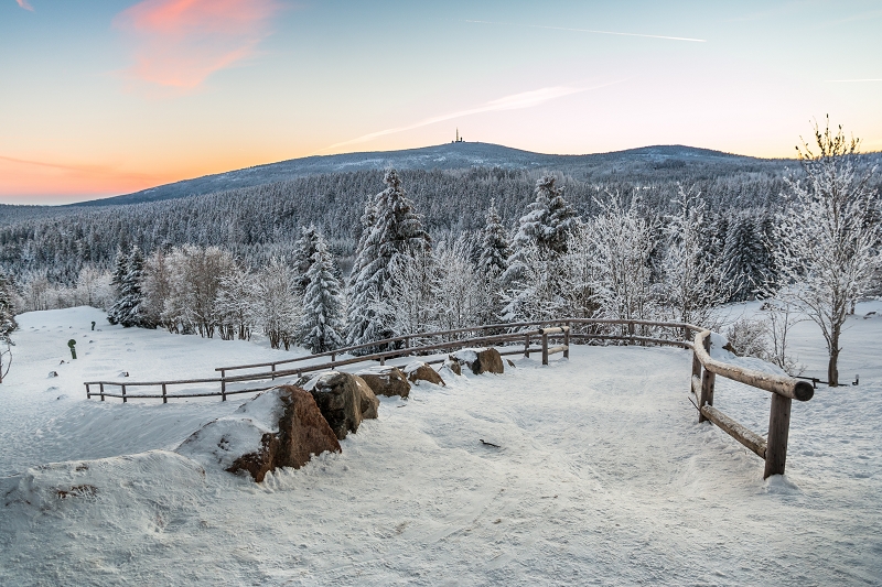 Der Brocken im Winter