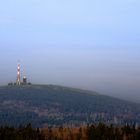 Der Brocken in der Abendsonne