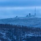 Der Brocken, noch in Weiß