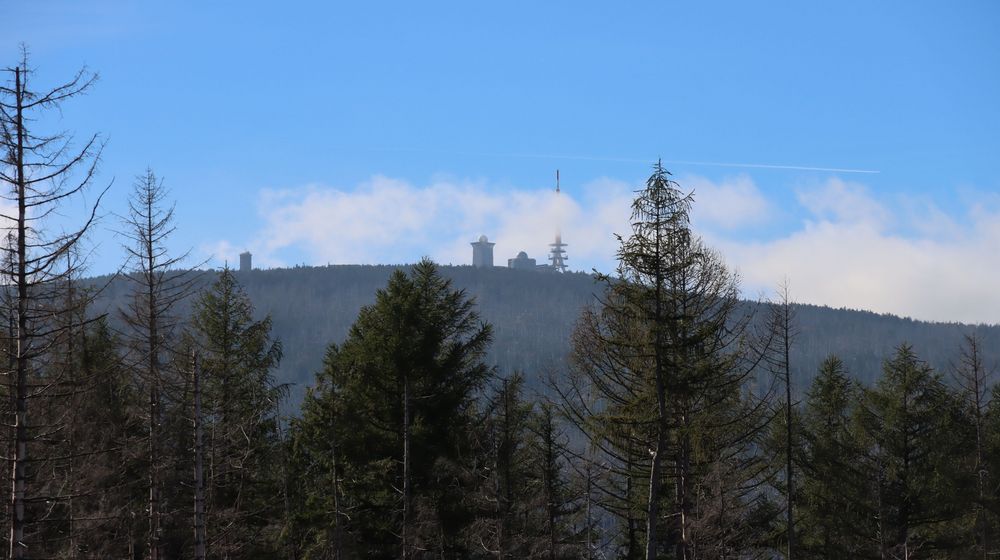 der Brocken vom Norden gesehen