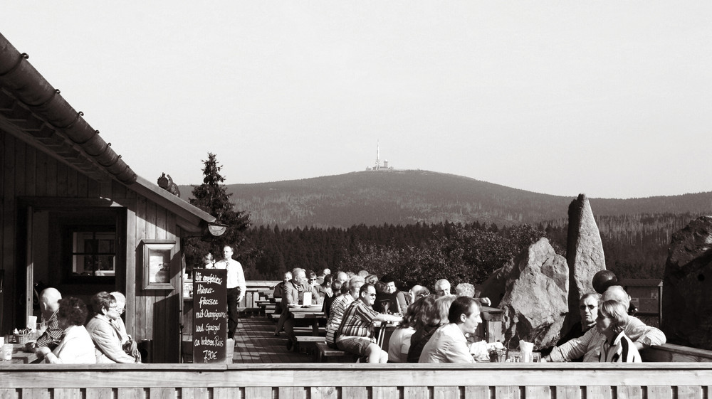 Der Brocken von der Bavaria Alm / Torfhaus