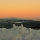 Der Brocken wirft seinen Schatten