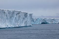 Der Bråsvellbreen Gletscher, Svalbard