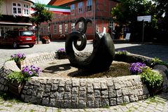 Der Brunnen am Marktplatz