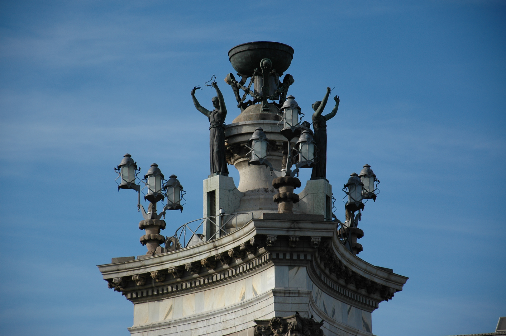 Der Brunnen am Plaza de Espania