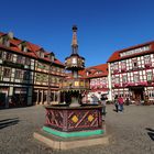 Der Brunnen auf dem Rathausplatz