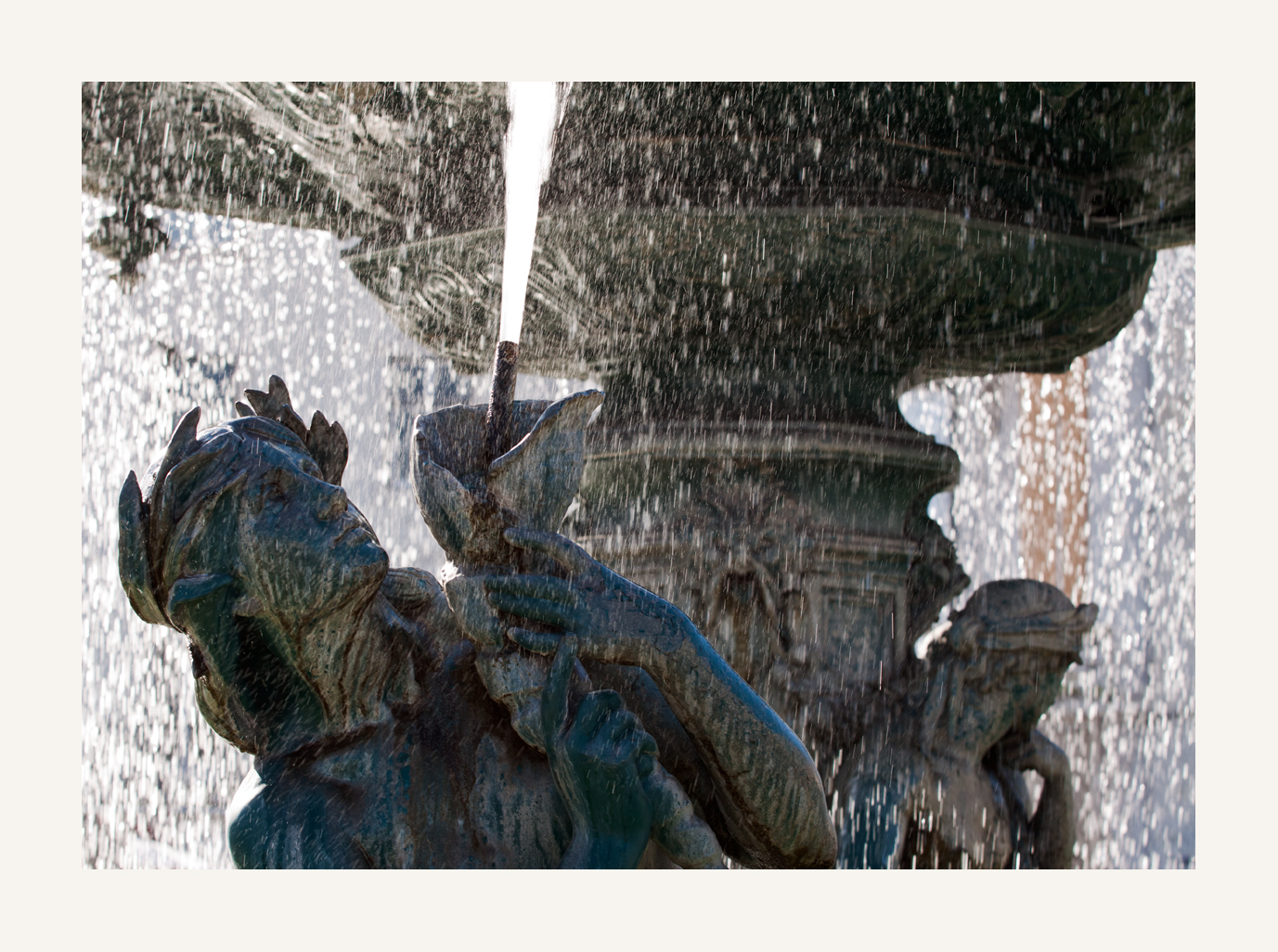 der Brunnen auf dem Rossio