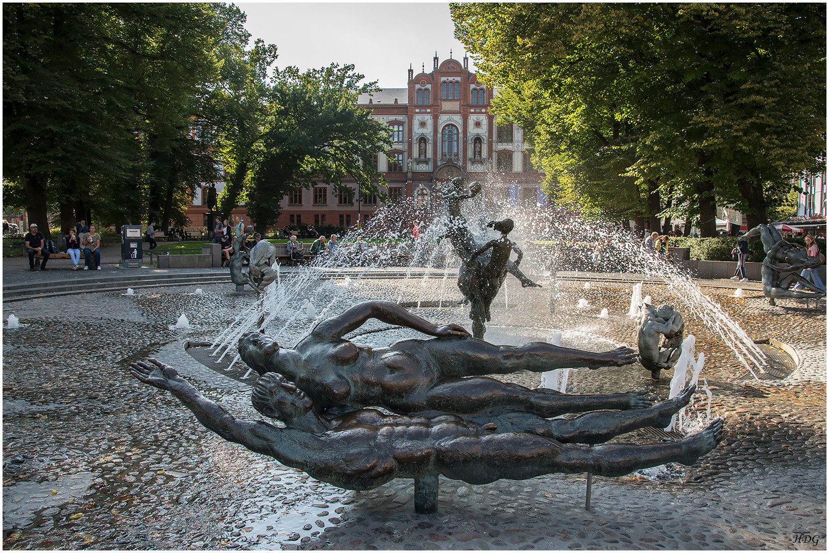 Der Brunnen der Lebensfreunde ...