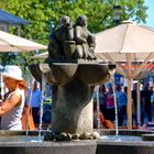 Der Brunnen in der Altstadt in Köln